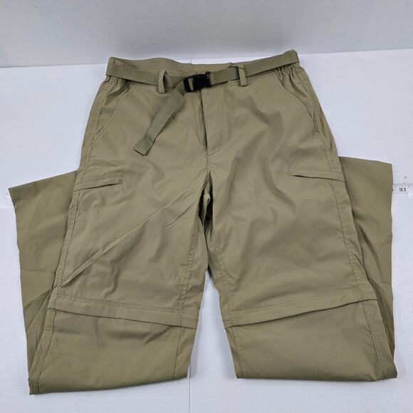NWT Free Solider tactical Gear 34x32 zip off convertible pants beige tan 5708 - Picture 1 of 15